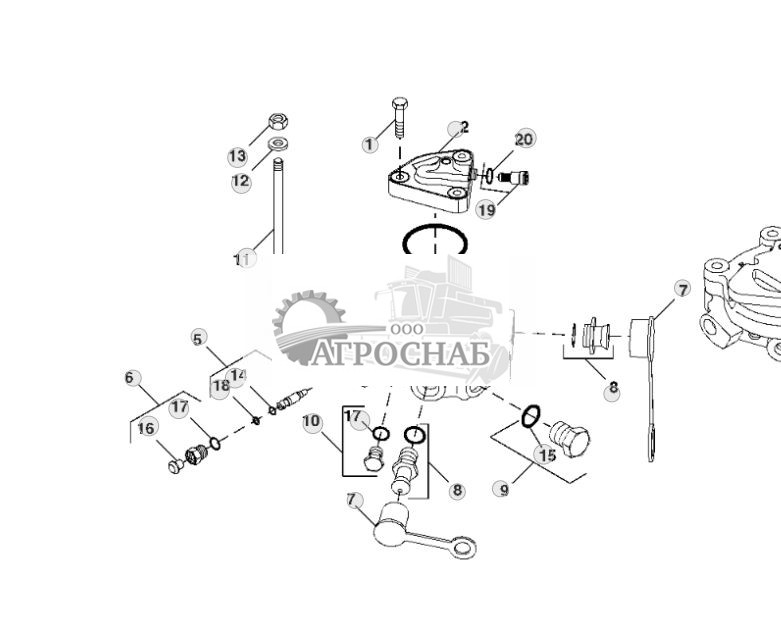 End Cover (Selective Control Valve) ( - 039999) - ST395668 751.jpg